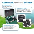 AirPro Deluxe Pond Aerator Kit - up to 2 Acre Ponds For Cheap