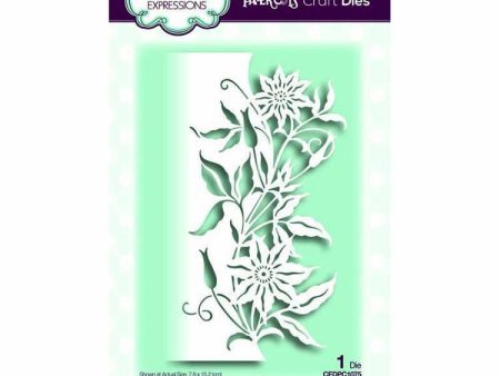 Creative Expressions Paper Cuts Collection - Clematis  Edger For Cheap