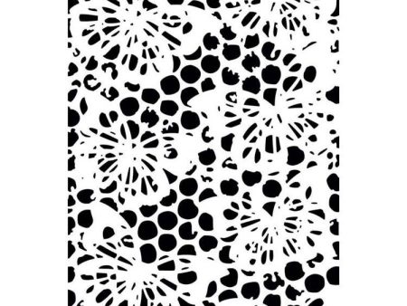 Creative Expressions 5 x 7 Embossing Folder Bubble Butterfly Supply