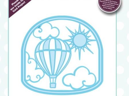 Fillables Collection Hot  Air Balloon Snow Globe Scene Die Online Hot Sale