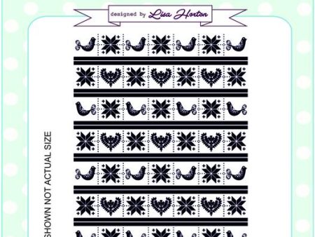 Creative Expressions Scandi  A6 Background Stamp For Cheap