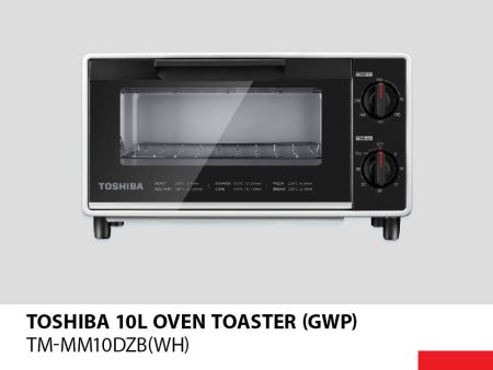 Great Value Toshiba 10L Oven Toaster (GWP) TM-MM10DZB(WH) Sale