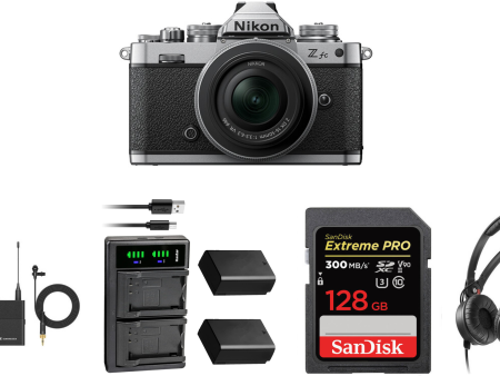 Nikon Zfc Mirrorless Camera with 16-50mm Lens And and Audio Recording Kit Online