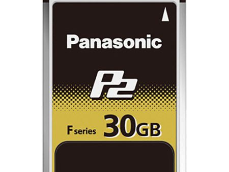 Panasonic F Series 30GB P2 Memory Card, 1.2 Gbps Transfer Rate #AJ-P2E030FG Online Hot Sale