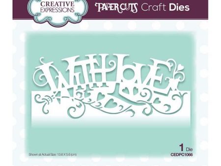 Creative Expressions Paper Cuts Collection - With Love Edger on Sale