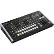 Roland V-160HD Video Switcher Package with Heavy Duty 72-inch Tripod & Wired Over-Ear DJ Studio Monitor Headphone Online now