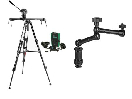 Acebil Travigo 600 Pro Slider Kit with I-705DX Dual Tripod System & HDN-DC Drive Hot on Sale