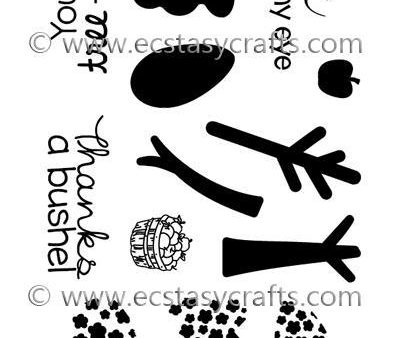 Frantic Stamper Clear Stamp Set - Lollipop Trees Discount