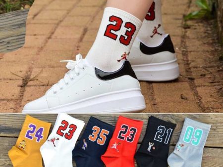 2019 new basketball sports socks cotton men and women couples sports Harajukusocks Cheap