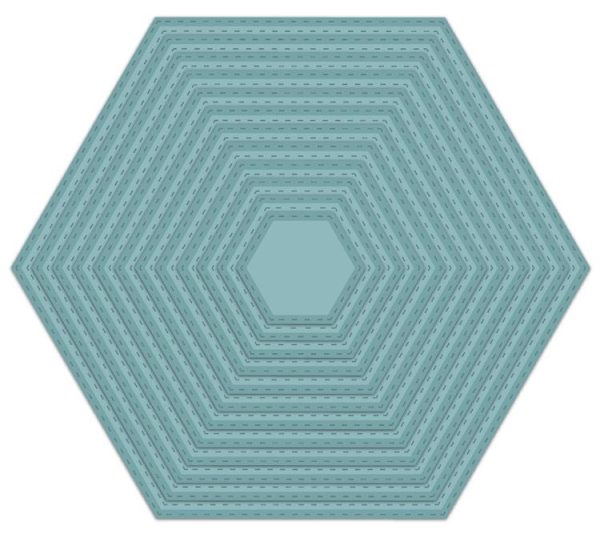 Noble Collection Double Stitched Hexagon Die For Sale