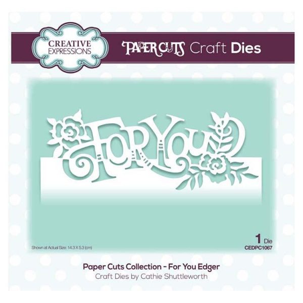 Creative Expressions Paper Cuts Collection - For You Edger For Cheap