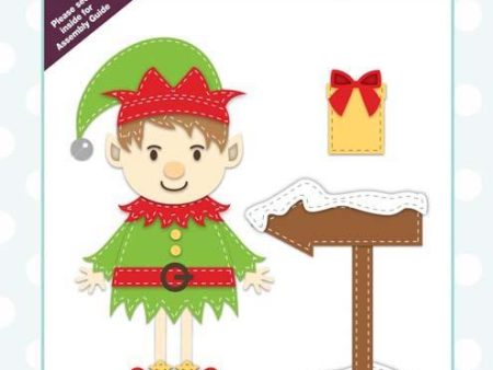 Stitched Collection Cheeky Elf Craft Die For Sale