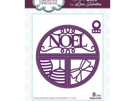 Creative Expressions Split Circles Noel Craft Die Fashion