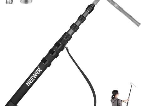 NEEWER Upgraded MS-300C Microphone Boom Pole Supply