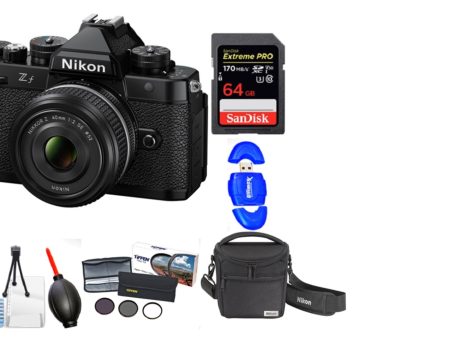 Nikon Zf Mirrorless Camera  Black with 40mm Lens Bundle Online Sale