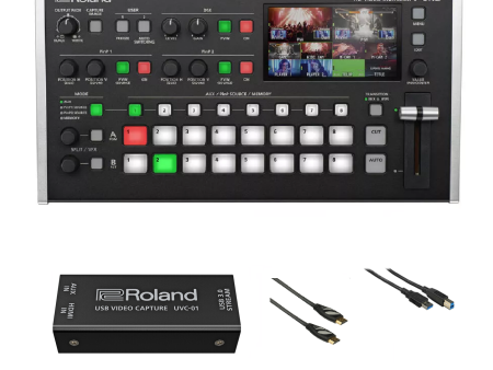 Roland V-8HD Complete 8-Channel HD Video Switcher Bundle for Seamless Livestreaming Hot on Sale