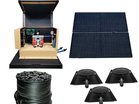 TurboAir III - 24v Direct Drive Solar Aeration System Online now