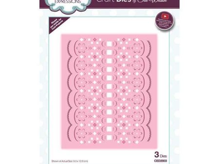 Dies by Sue Wilson Filigree Artistry Collection Scalloped Border Online Sale