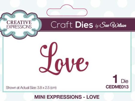 Mini Expressions Collection Love Die Hot on Sale