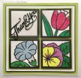 Creative Expressions Dies by Sue Wilson Frames and Tags Collection Pansy Flower Square Sale