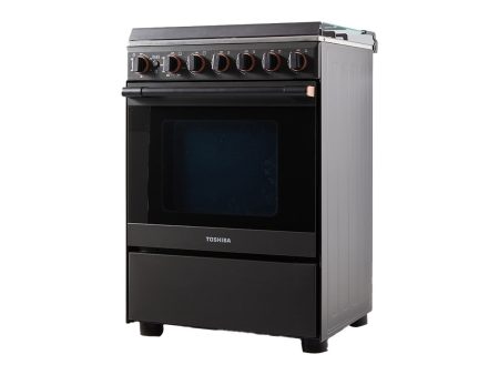 GREAT VALUE Toshiba 60cm Gray Gas Range For Sale