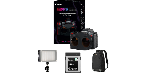 Canon EOS R5 C VR Creator Kit with RF 5.2mm f 2.8 Dual Fisheye Lens Discount