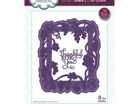 Creative Expressions Frames and Tags Collection Wisteria Hot on Sale