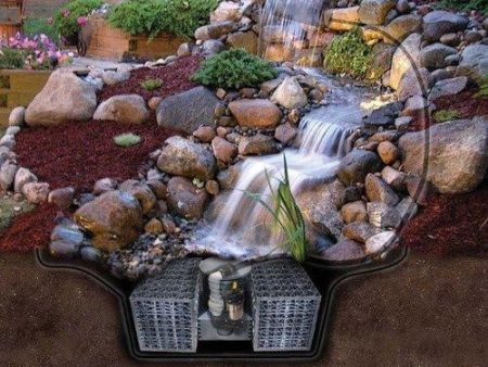 Just-A-Falls Pondless Waterfall Kit - All Kits Online