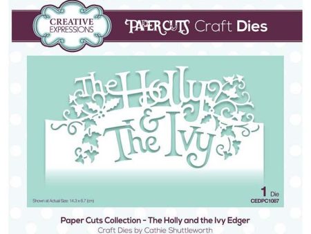 Creative Expressions Paper Cuts Collection - The Holly and the Ivy Discount