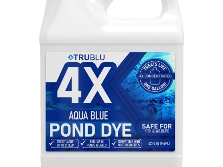 TruBlu Concentrated Aqua Blue Pond Dye Online Sale