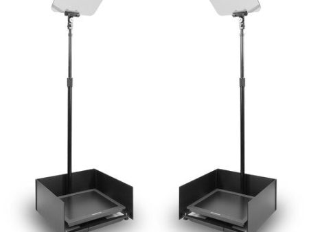 Prompter People StagePro 17  High-Bright Presidential Teleprompter Pair Supply