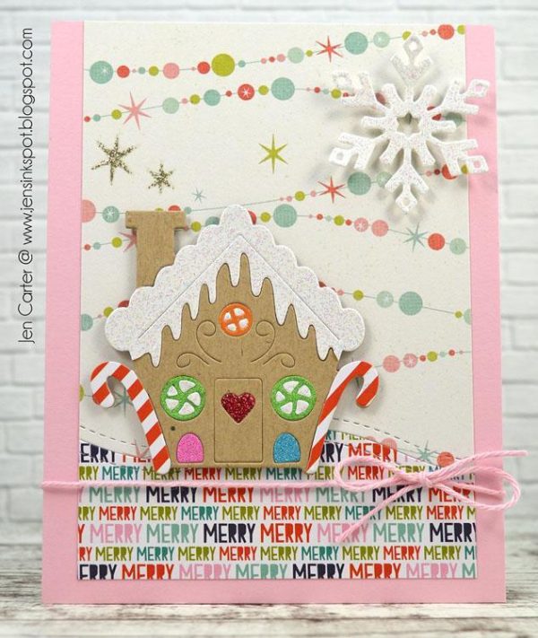 Frantic Stamper Precision Die - Little Gingerbread House For Discount