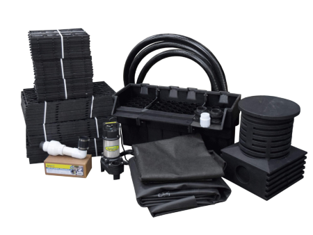 Pro-Series Just-A-Falls Kit w  Standard Res-Cubes 34  Spillway (11  Stream) Cheap