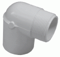 1  PVC Vianti Falls Fitting Street Elbow (mpt X Slip) For Cheap