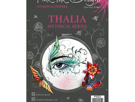 Pink Ink Designs A5 Clear Stamp Thalia For Discount