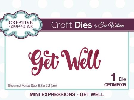 Mini Expressions Collection Get Well Die Fashion