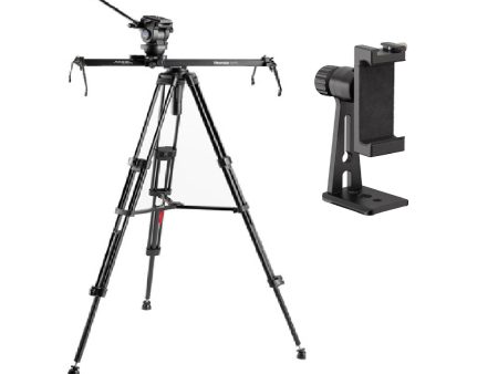 Acebil Travigo 600 Pro Slider Kit with I-705DX Dual Tripod System + Smartphone Tripod Adapter Online