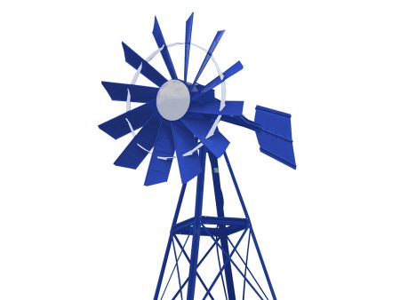 16 ft Tower Powder Coated Windmill Aeration System Online Hot Sale