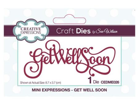 Creative Expressions Mini Expressions Get Well Soon Sale