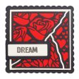 Creative Expressions Broken Tiles Collection Hearts & Roses Craft Die Online now