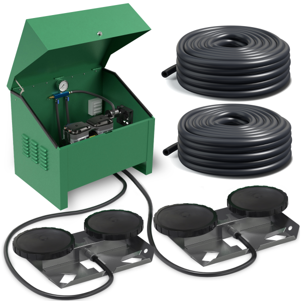 AirPro Deluxe Pond Aerator Kit - up to 2 Acre Ponds For Cheap