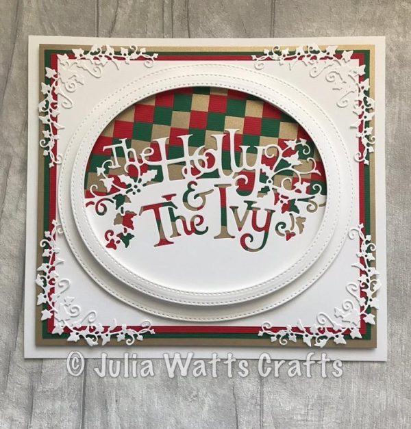 Creative Expressions Paper Cuts Collection - The Holly and the Ivy Discount