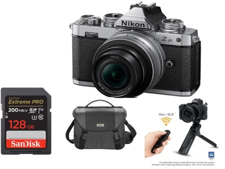 Nikon Z fc Mirrorless Digital Camera with 16-50mm Lens Bundle Online now