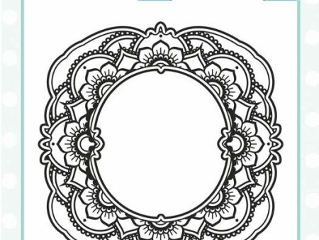 Creative Expressions Michelle s Floral Ring  Stamp on Sale