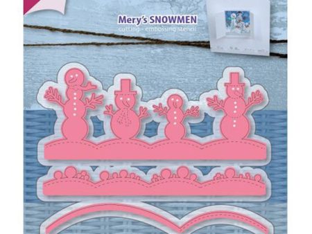 Joy! Crafts Die - Mery s Snowmen Discount