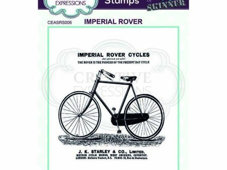 Creative Expressions Pre Cut Rubber Stamp by Andy Skinner Imperial Rover Sale