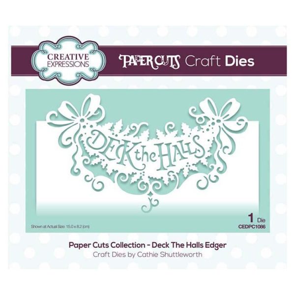 Creative Expressions Paper Cuts Collection - Deck the Halls Sale