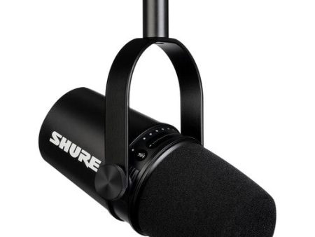 Shure MV7 Podcast Microphone (Black) Fashion