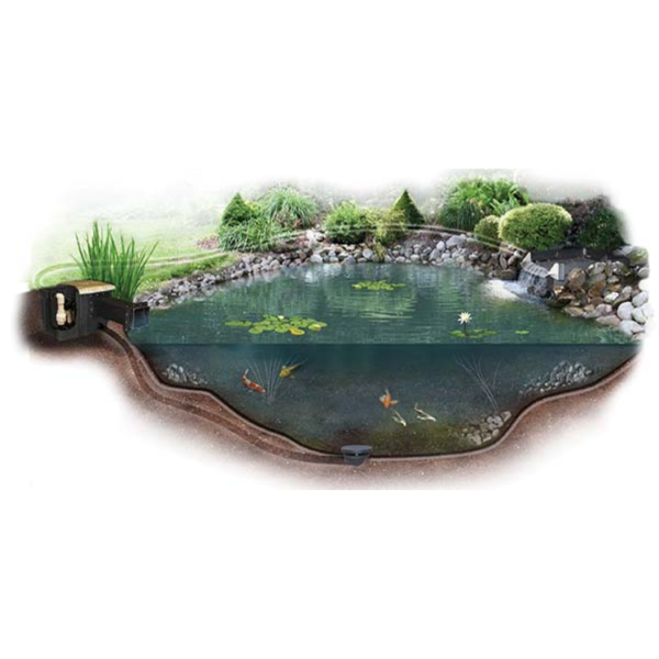 Pro-Series Large Pond Kit - Complete for 24  X 24  Pond For Cheap