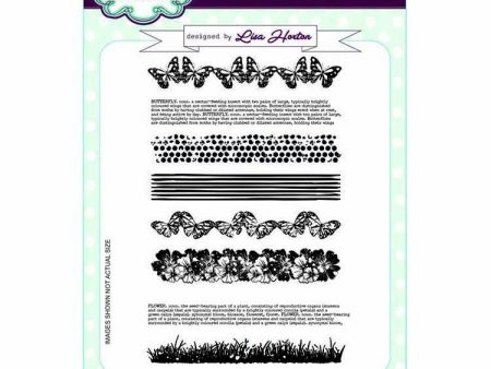 Creative Expressions Creative Borders A5 Clear Stamp Set Online Sale